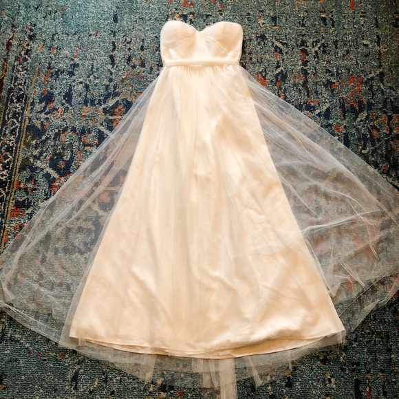 anthro BHLDN tulle wedding dress by Jenny Yoo, 10 - Picture 8 of 16